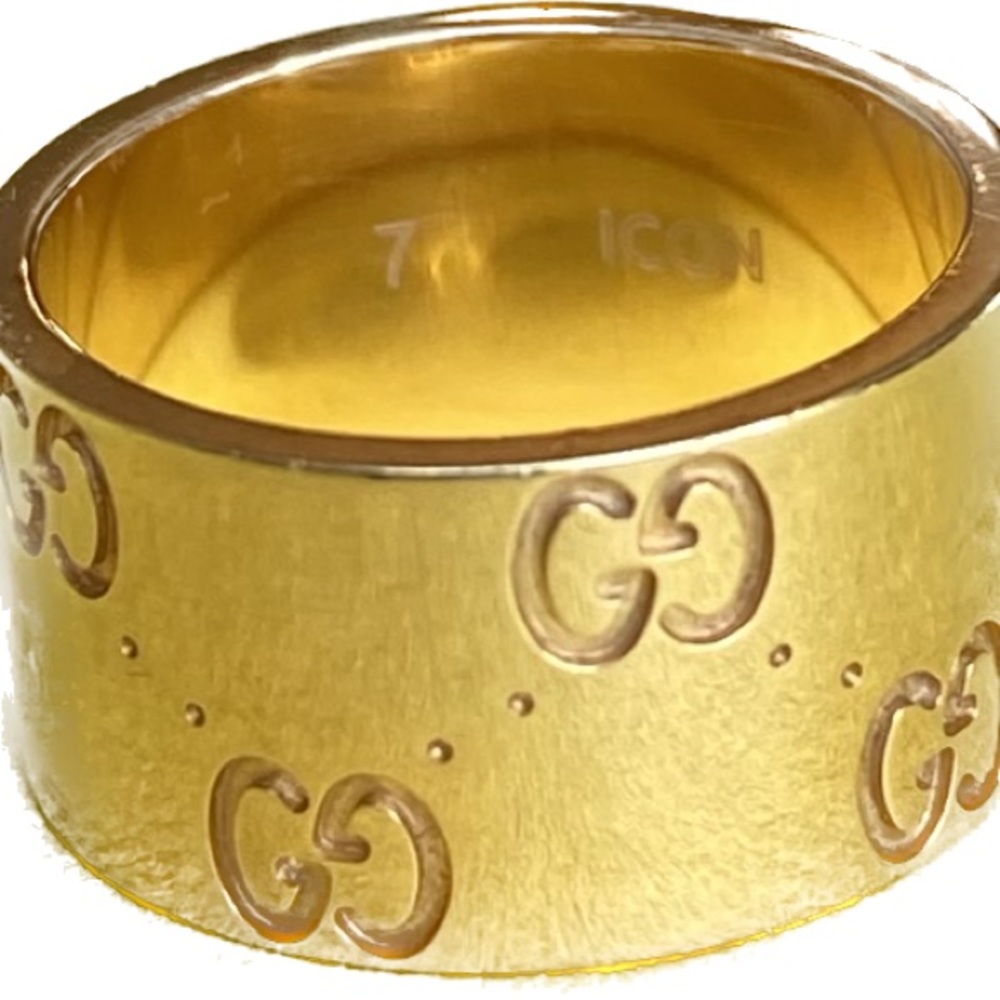 Gucci Icon 18K yellow gold women’s ring - Picture 2 of 6